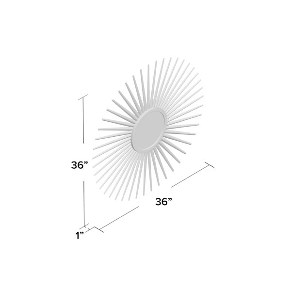 Mercer41 Wall Mirror & Reviews Wayfair